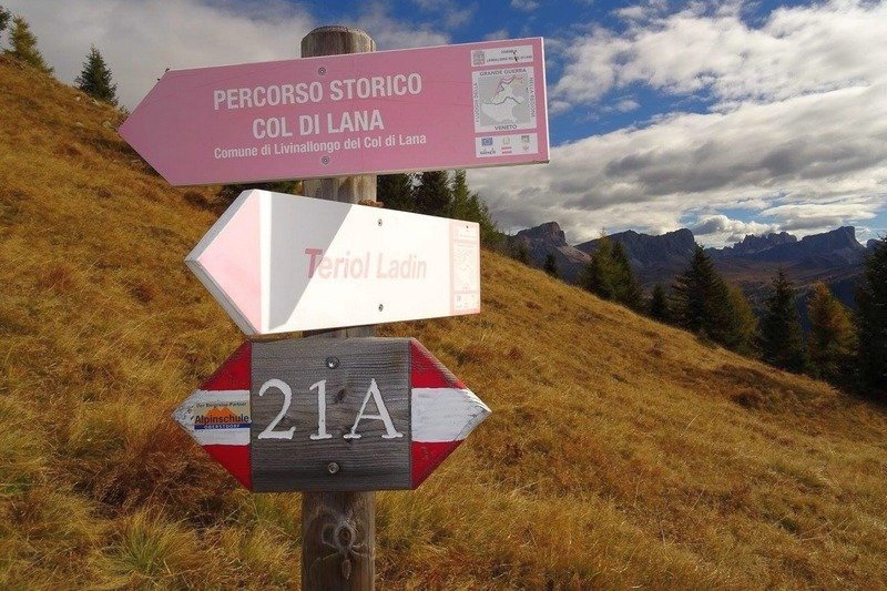 08/10/2017 Col di Lana - percorsi di guerra