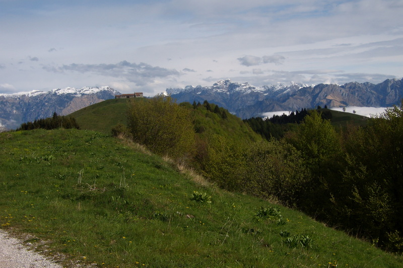 7 maggio 2017 Da malga Garda al monte Cesen
