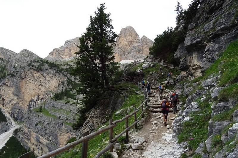 9 luglio 2017 - Traversata di Fanes Col Becchei