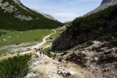 9 luglio 2017 - Traversata di Fanes Col Becchei