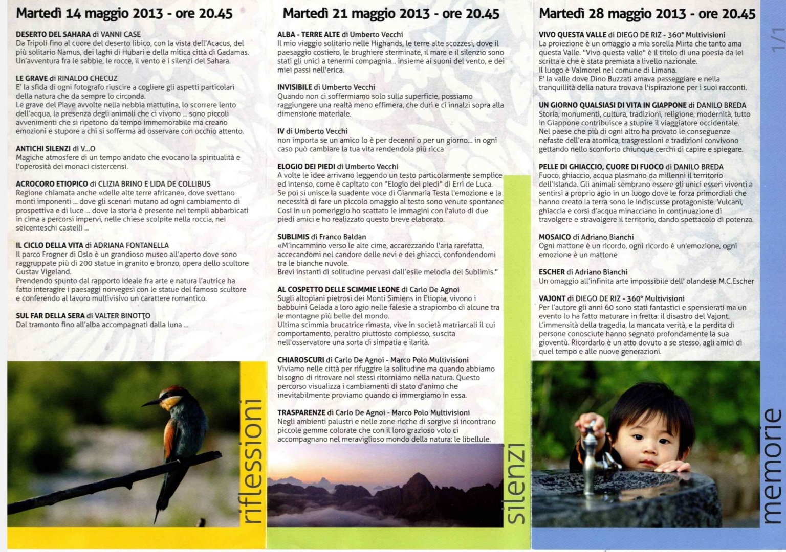 programma 2013