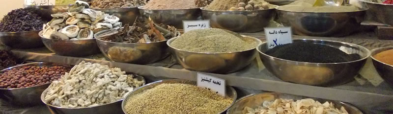 Spezie al Bazar di Esfahan